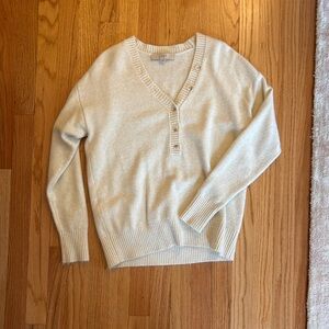 Cream sweater